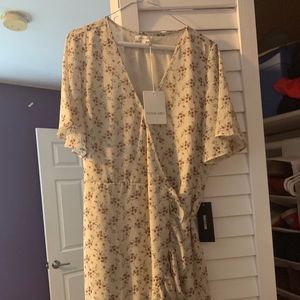 LILY WRAP FLORAL DRESS